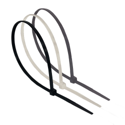 Nylon cable ties CCT available in black or neutral color