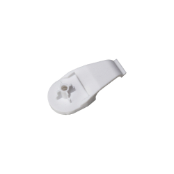 Plastic clip TPCS for installation of a single flat cable
