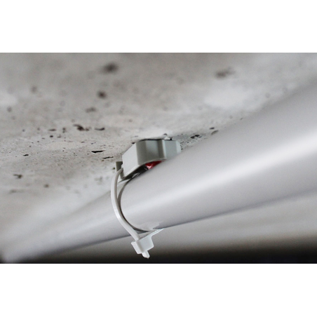 Plastic cable tie donut TBB for nail guns, black