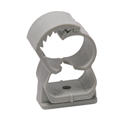 Product image of plastic Smart Nail Clamp in grey.