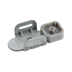 Metal cable tie mount with...