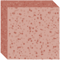 concrete block with airspace